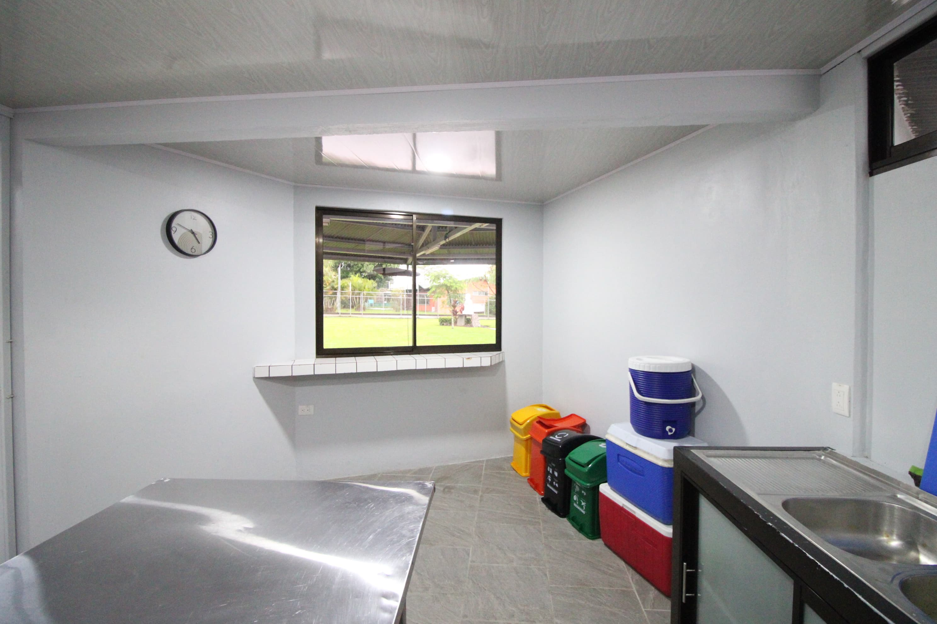 Área interior de una cocina del Centro Don Bosco