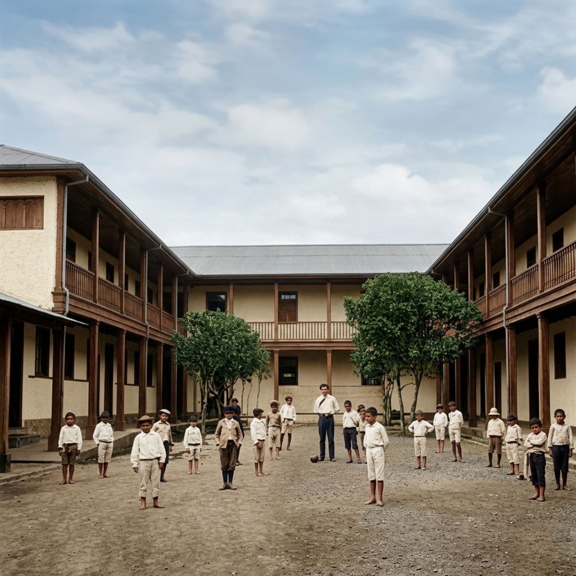 Antiguo Hospicio de Huérfanos asociado a los inicios salesianos en Costa Rica