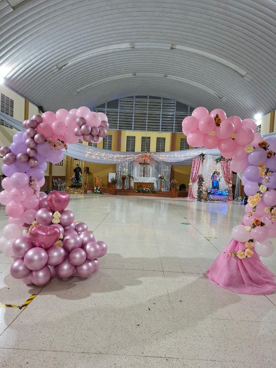 Decoración y ambientación de espacios para celebraciones en el Centro Don Bosco