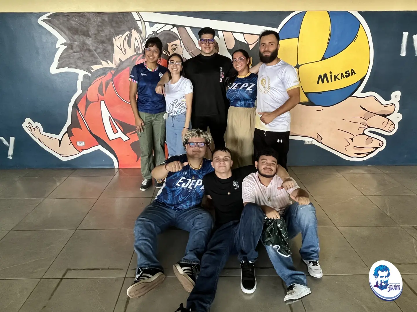 Integrantes de Misioneros-Voluntarios de Don Bosco durante una actividad pastoral