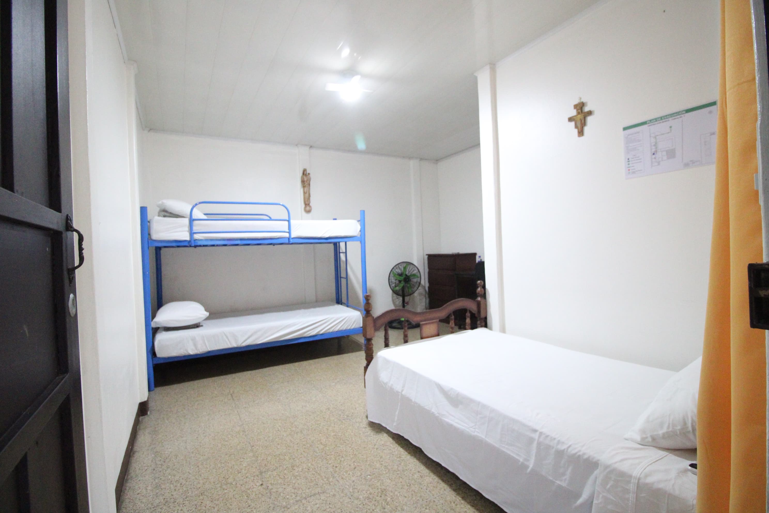 Cabina de hospedaje del Centro Don Bosco Pérez Zeledón