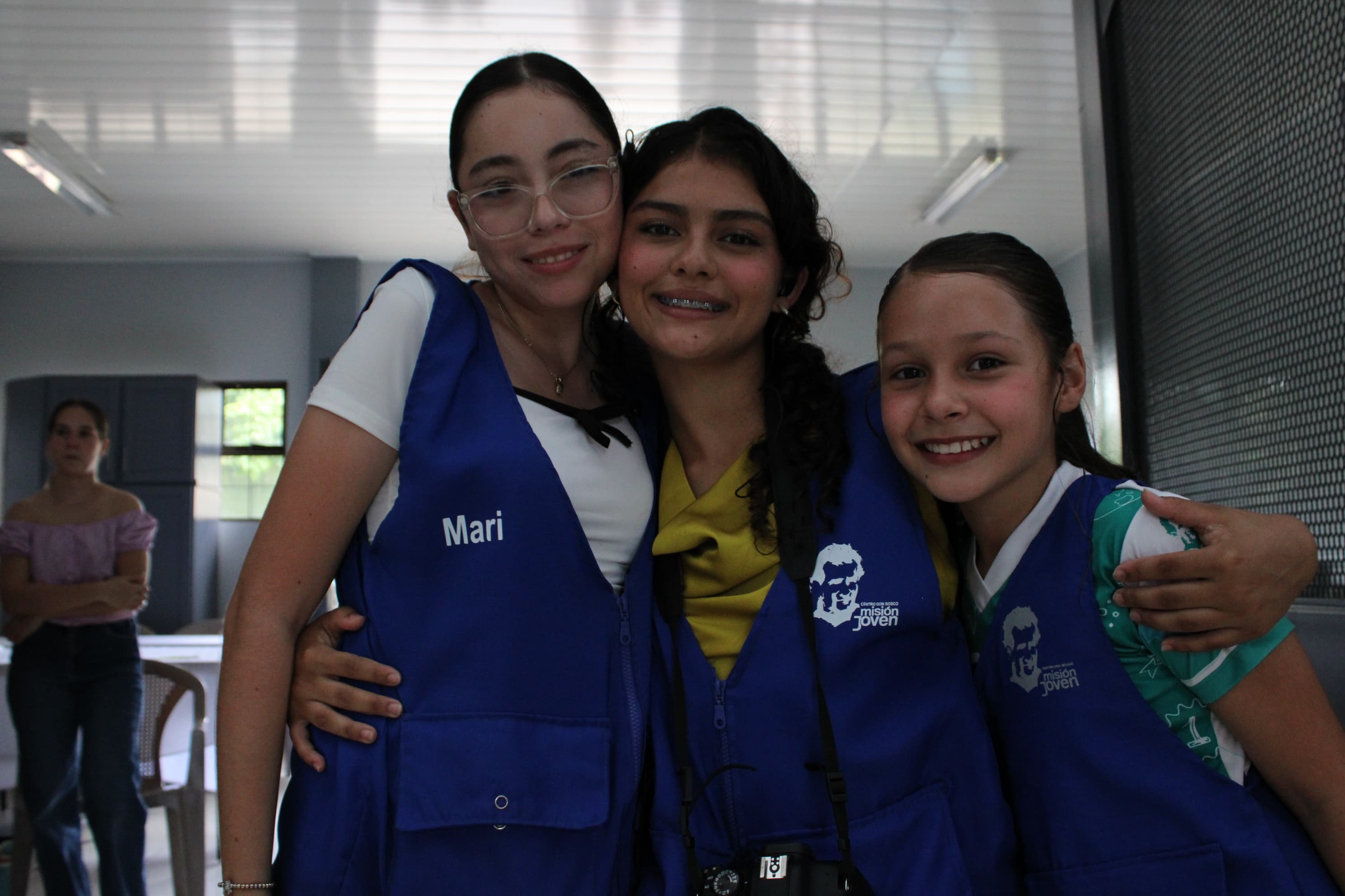 Jóvenes del Equipo de Comunicación Social del Centro Don Bosco
